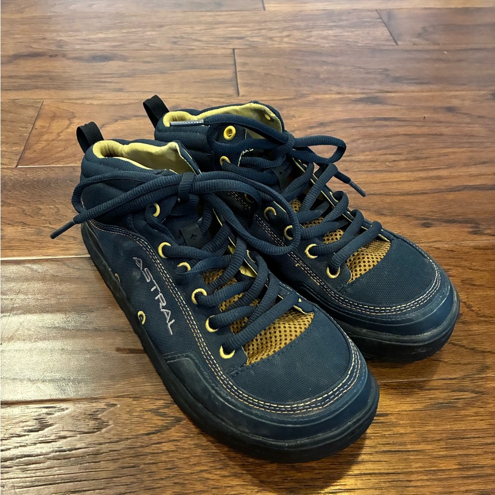 Astral Water Shoes - Navy and Yellow